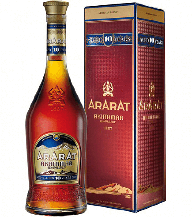 Ararat 10y Akhtamar 40 % 0,7l , Arménske brandy