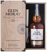 GLEN MORAY 25 YO PORT CASK FINISH whisky 43% 0,7l