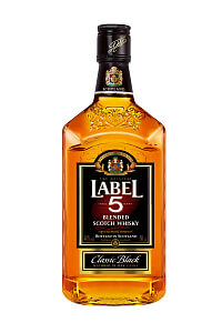 Label 5 Scotch Whisky 40% 0,5l