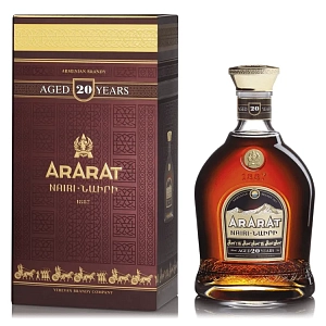 Ararat 20y Nairi 40% 0,7l , Arménske brandy
