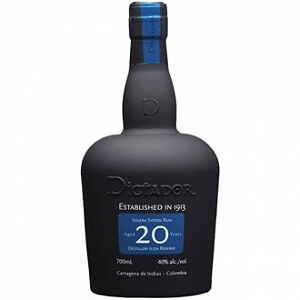 Dictador 20y rum 40% 0,7l