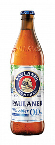 Paulaner Weissbier pivo 0% sklo 0,5l