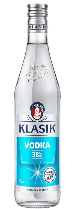 KLASIK Vodka 38% 0,5l