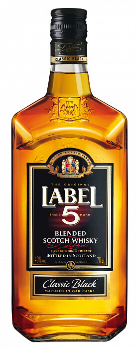 Label 5 Scotch Whisky 40% 0,7l