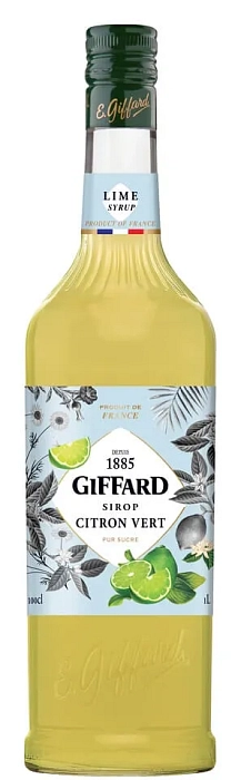 GIFFARD Lime - limetkový sirup 1l