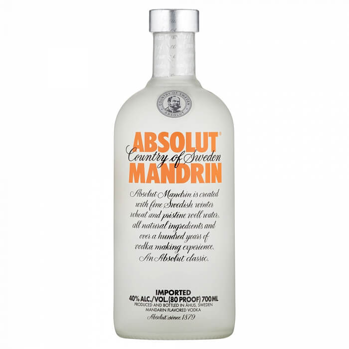 ABSOLUT vodka mandarin 40% 0,7l