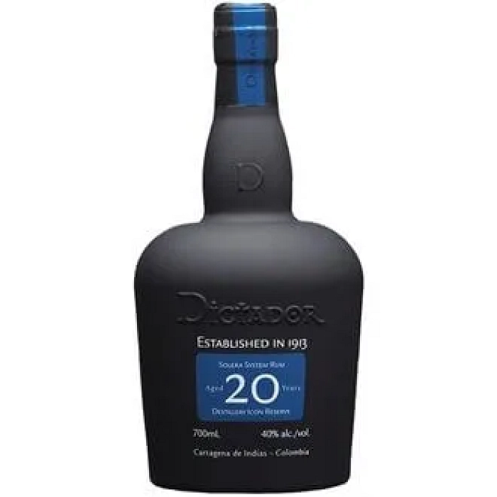 Dictador 20y rum 40% 0,7l