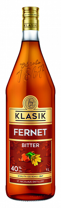 KLASIK Fernet Bitter likér 40% 1l