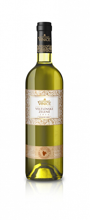 Slovenské Vinice Veltlínske zelené NZ biele víno 2016 0,75l