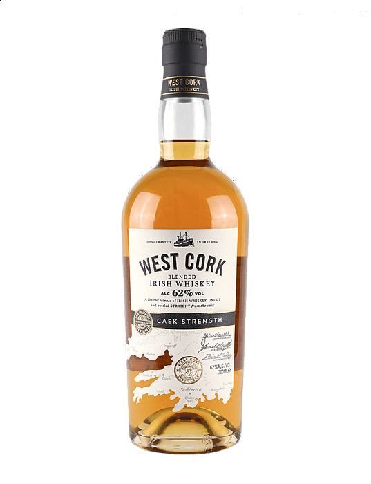 West Cork Whiskey Cask Strength 62% 0,7l X6