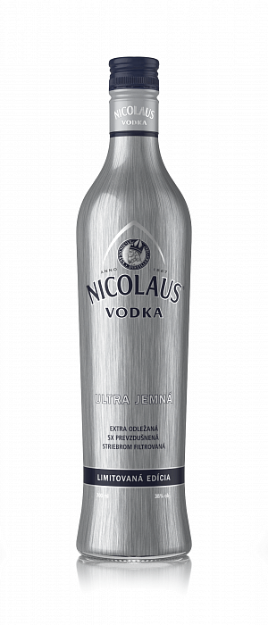 Nicolaus Ultra Jemná Vodka 38% 0,7l