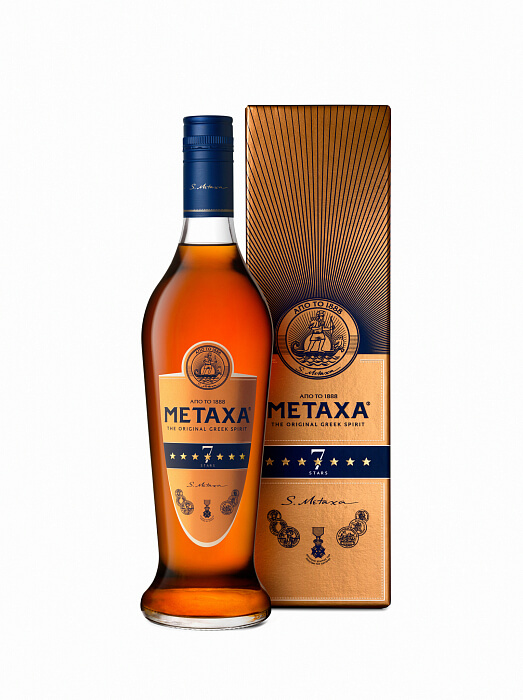 Metaxa 7* brandy 40 % 0,7l