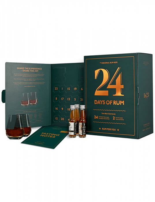 Rumový kalendár – 24 Days of Rum (2022) 43,7% 24x 0,02l
